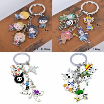 One Piece anime key chain