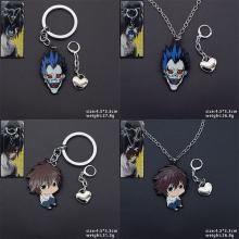 Death Note anime key chain/necklace