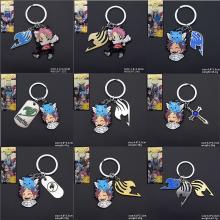 Fairy Tail anime key chain