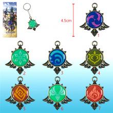 Genshin Impact game key chain/necklace