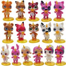 Unicorn figures set(16pcs a seet)(OPP bag)