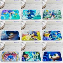 Sonic The Hedgehog game short velvet floor mat