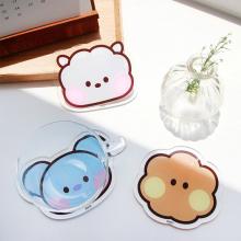 BTS BT21 star acrylic cup wad coaster mat