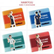 Haikyuu anime wallet