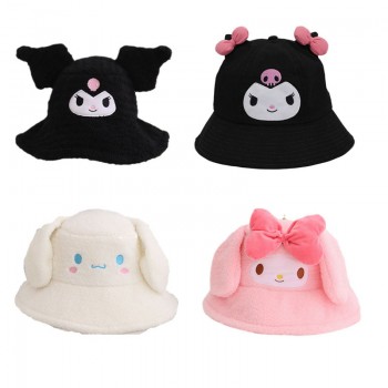 Kuromi Melody Cinnamoroll plush hat