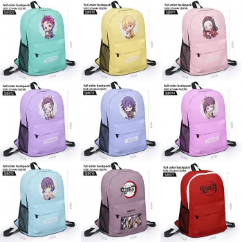 Demon Slayer anime full color backpack bag