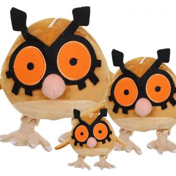 Pokemon Hoothoot anime plush doll 15CM/30CM/40CM