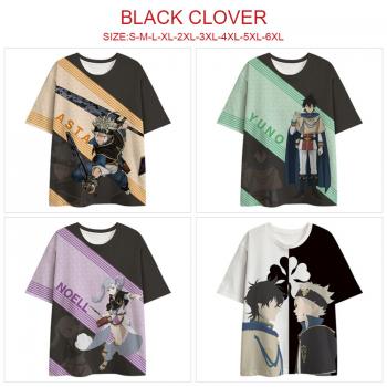 Black Clover anime short sleeve t-shirt