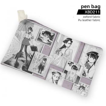 Komi Can't Communicate anime pen bag pencil bag