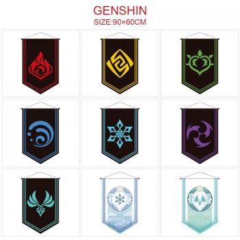 Genshin Impact game flags 90*60CM