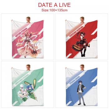 Date A Live anime flano summer quilt blanket