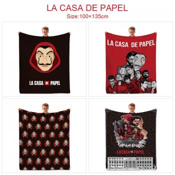 La casa de papel flano summer quilt blanket
