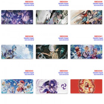 Genshin Impact game big mouse pad mat 80*30/90*40