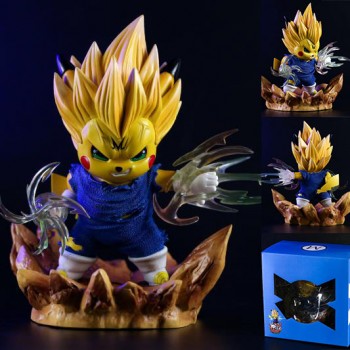 Dragon Ball Vegeta cos Pikachu anime figure