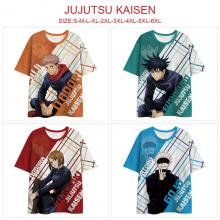Jujutsu Kaisen anime short sleeve t-shirt