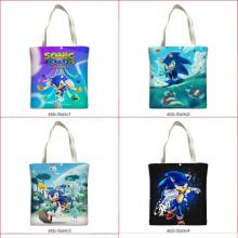 Sonic the Hedgehog game shopping bag handbag