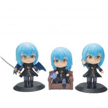 Tensei shitari slime anime figures set(3pcs a set)(OPP bag)