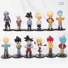 Dragon Ball anime figures set(12pcs a set)(OPP bag)