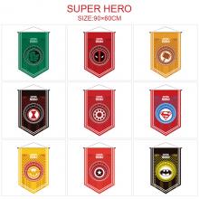 Super Hero Iron Siper Super Man flags 90*60CM