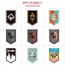 SPY FAMILY anime flags 90*60CM