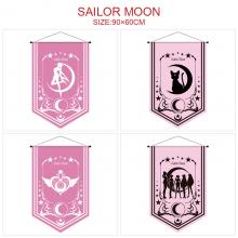 Sailor Moon anime flags 90*60CM