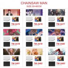 Chainsaw Man anime big mouse pad mat 30*80CM