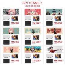 SPY x FAMILY anime big mouse pad mat 30*80CM