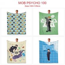 Mob Psycho 100 anime flano summer quilt blanket