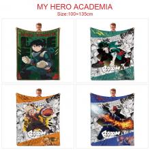 My Hero Academia anime flano summer quilt blanket