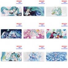 Hatsune Miku anime big mouse pad mat 80*30*0.3CM