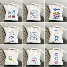 Doraemon anime canvas handbag