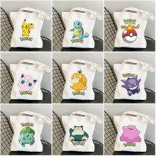 Pokemon anime canvas handbag