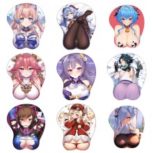 Genshin Impact game 3D mouse pad