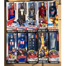 The Avengers Iron man Hulk Thor Thanos Loki figure