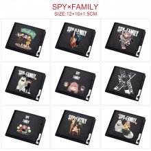 SPY x FAMILY anime black wallet
