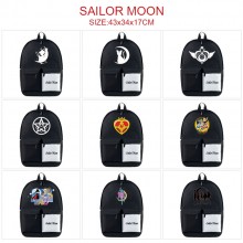 Sailor Moon anime nylon backpack bag