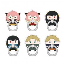 SPY FAMILY anime acrylic ring buckle phone rings