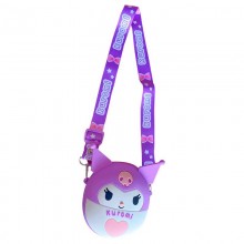 Kuromi Melody Cinnamoroll kitty silicon satchel shoulder bag