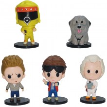 Back To The Future figures set(5pcs a set)(OPP bag...