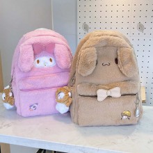 Melody Cinnamoroll plush backpack bag