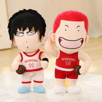 Slam Dunk Sakuragi Hanamichi Kaede Rukawa anime plush doll