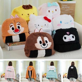 Kuromi Melody Cinnamoroll cape cloak mantle