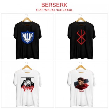 Berserk anime short sleeve cotton t-shirt