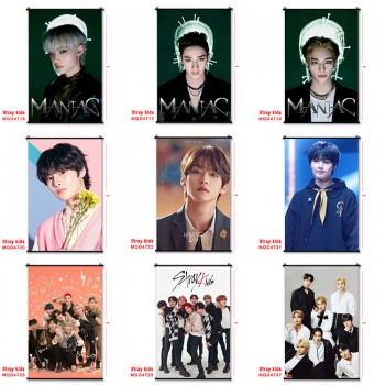 Stray Kids star wall scrolls wallscrolls 60*90CM