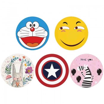 Cartoon Doraemon Sakura round mouse pad 20*20cm