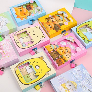 BTS Sumikko Gurashi anime code lock password lock notebook(price for 1pcs)