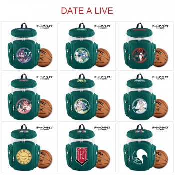 Date A Live anime basketball backpack bag