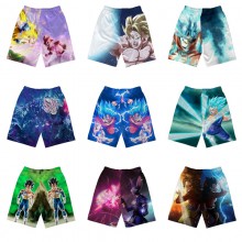 Dragon Ball anime beach pants shorts middle pants