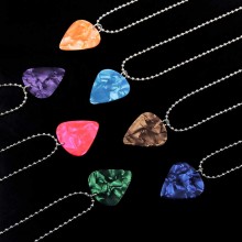 Stranger Things guitar pick plektrum necklace