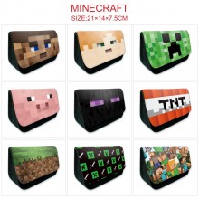 Minecraft game pen bag pencil case